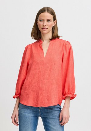 Blouse - cayenne melange