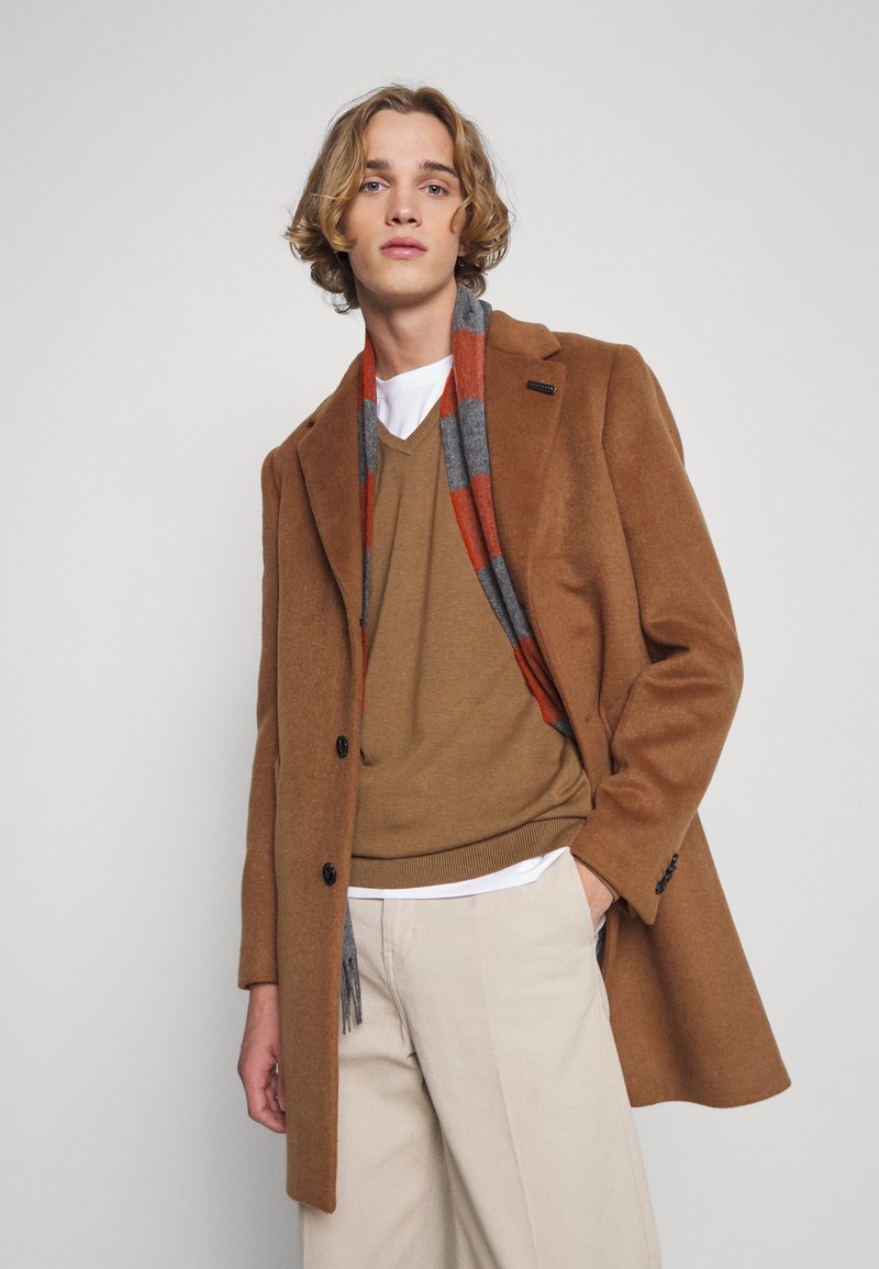 Herren Strickjacken | s.Oliver Strickpullover brown melange/braun - VM45116 Herren Strickjacken | s.Oliver Strickpullover brown melange/braun - VM45116