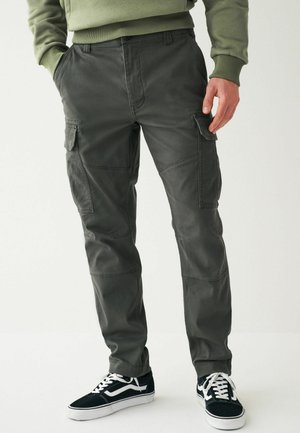 SLIM FIT - Pantalones cargo - charcoal grey