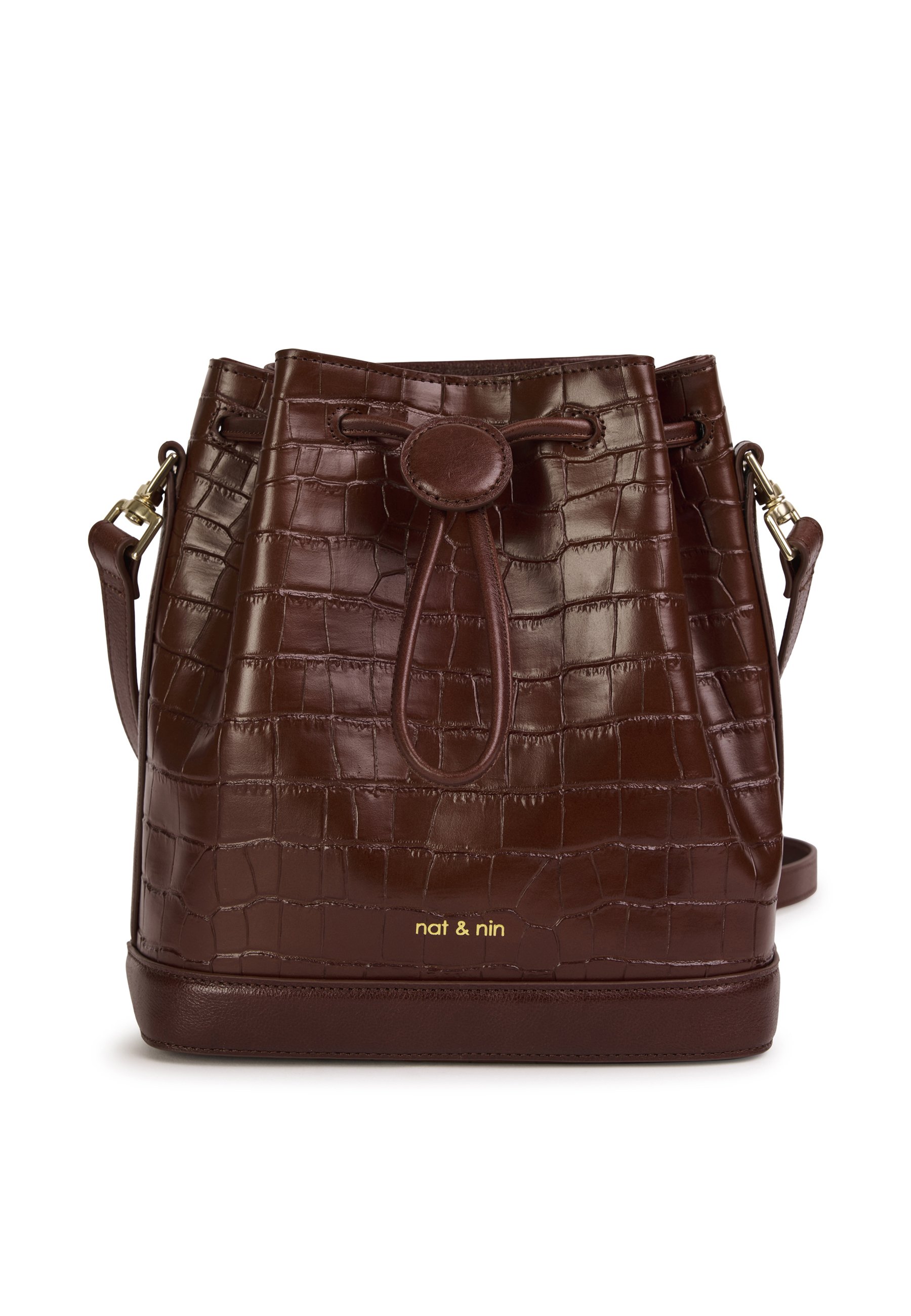 nat nin NORAH Cross body bag dark brown Zalando