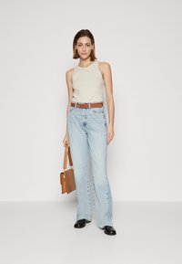 GAP HIGH NECK TANK - Topper - beige