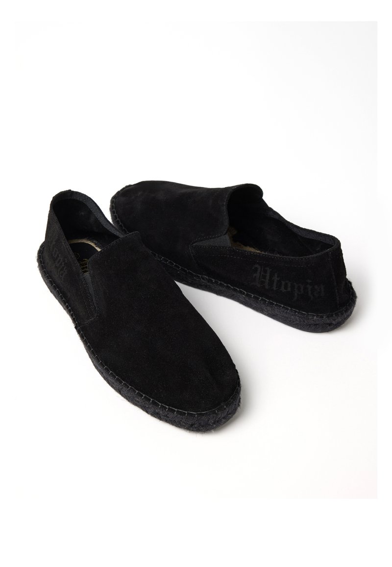UTOPJA Alpargatas black/negro