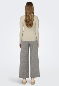 JDY JDYFRANSISKA LIFE NOOS - Long sleeved top - hellgrau