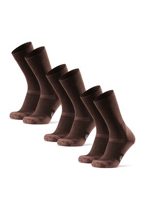 3-PACK  - Sports socks - oak brown