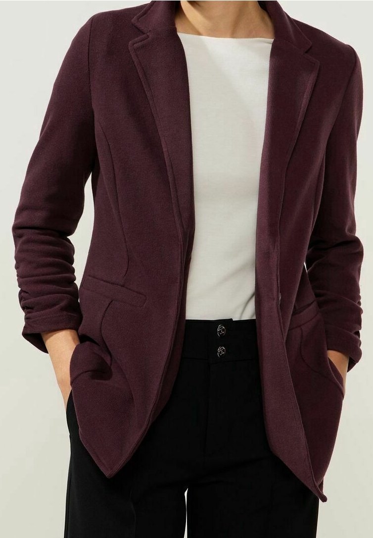 Street One Cappotto corto - mottled brown