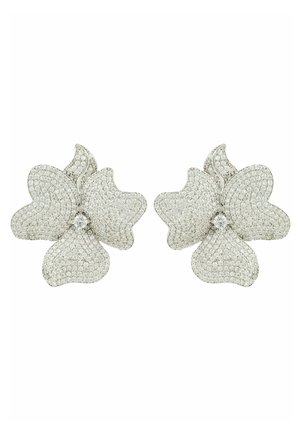 FLOWER  - Oorbellen - silver coloured