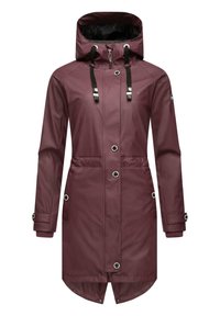 Navahoo - RAINY FLOWER - Parka - dark red melange Miniatūras attēls 1