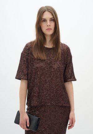 JARJAR - Blus - brown puce