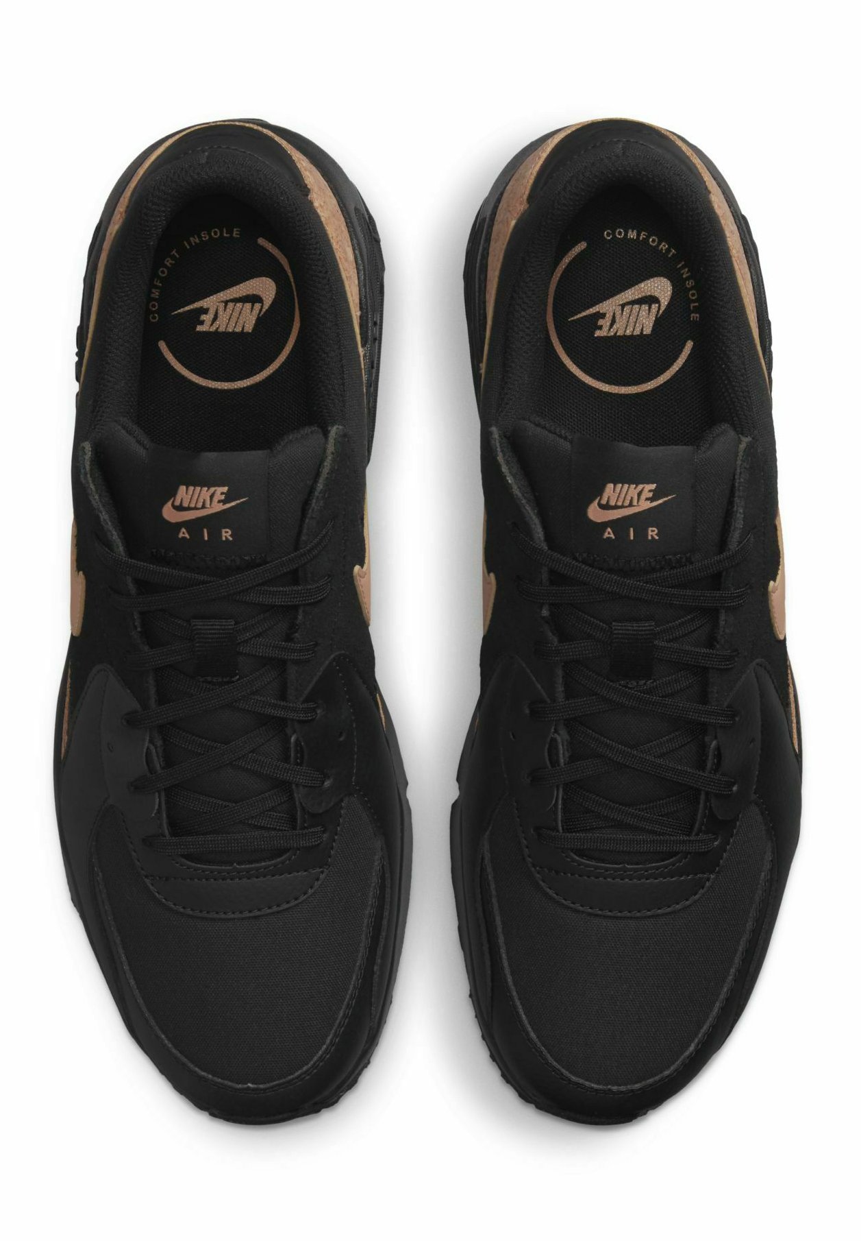 Nike Sportswear AIR MAX EXCEE - Sneakers laag -  black/multi-colour/praline/Zwart - Zalando.nl