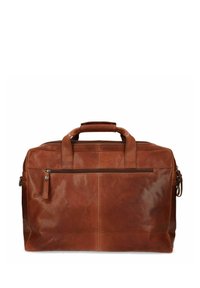 Manfield Notebooktasche - cognac