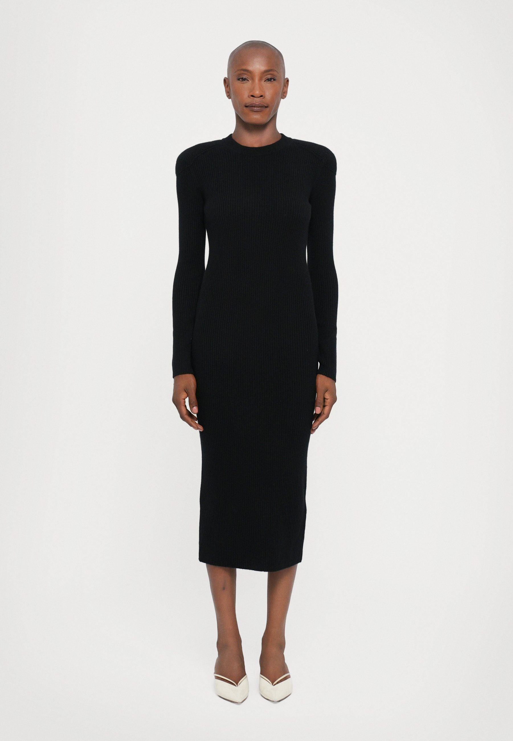 knee length dresses for ladies Soram Dress, Mixed Light Grey – Soho Boutique main image 0