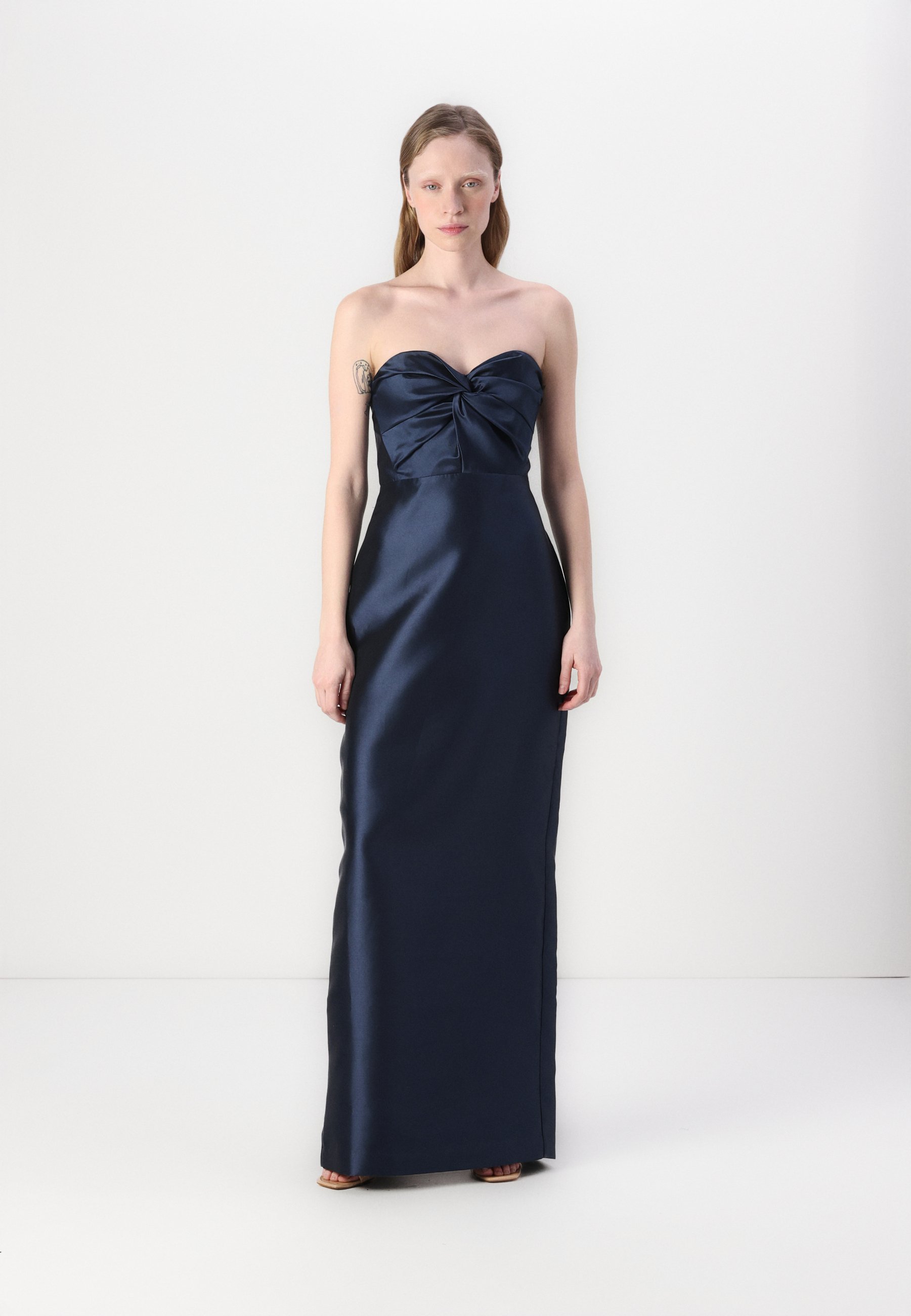 sachin and babi light blue dress Faviola Strapless Maxi Dress Blue