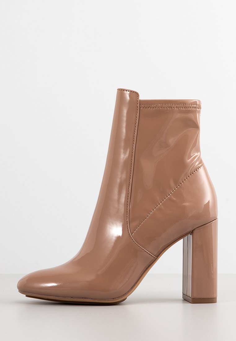 ALDO Enkellaarsjes met hoge hak taupe