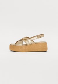 LOVE - Espadrilles - platinum