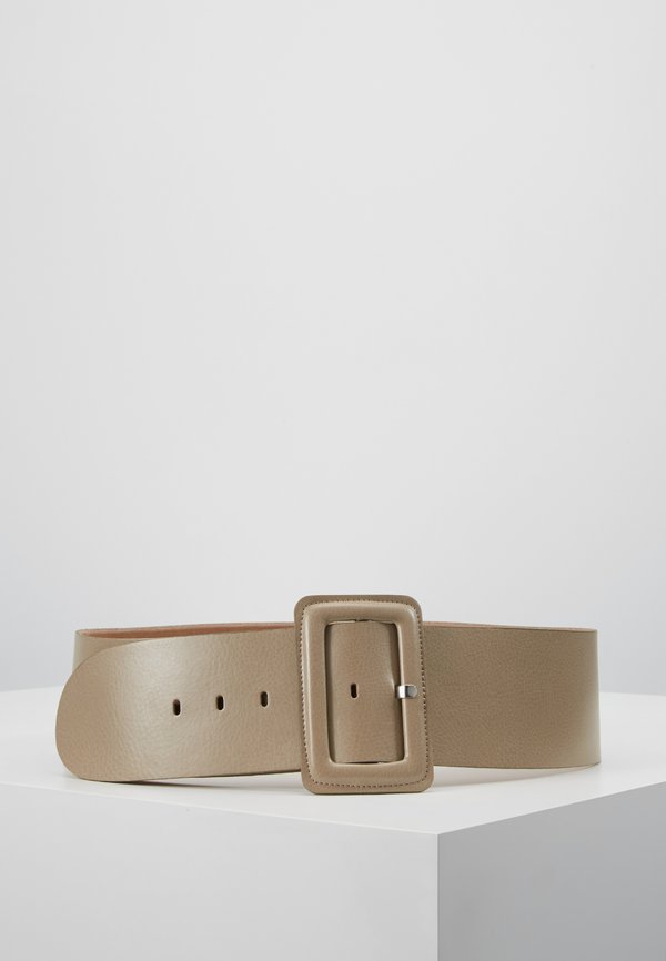 LEATHER WAISTBELT - Gürtel - taupe