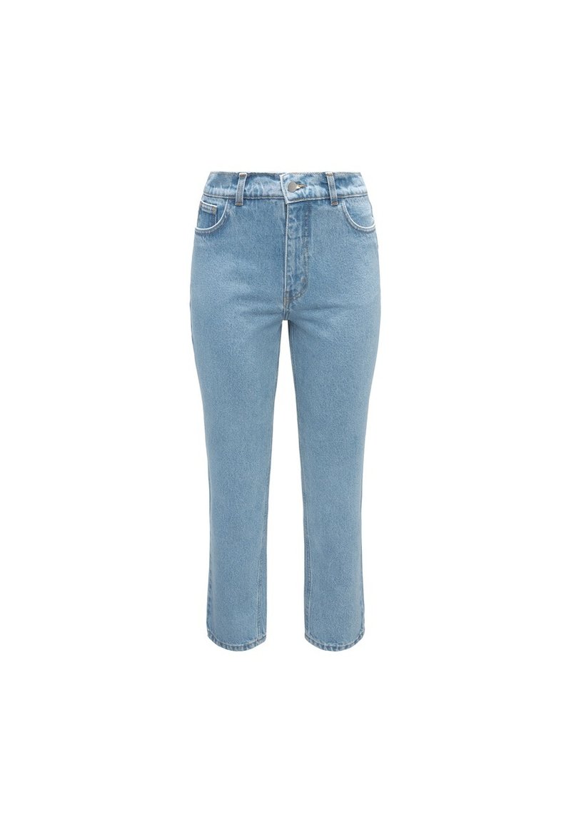 LA MANIA Jeansy Straight Leg/niebieski denim Zalando.pl
