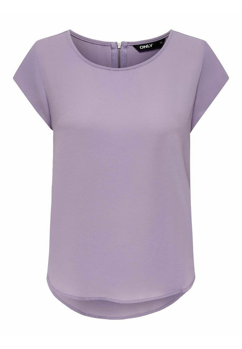 ONLY VIC S/S SOLID NOOS PTM - T-shirts basic - purple rose