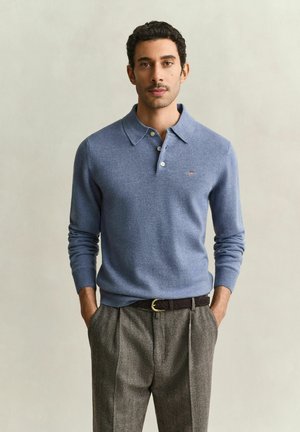 GANT, T-shirt à manches longues - blue horizon