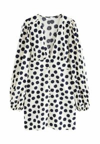 Next TALL FIT - LONG SLEEVE WAISTED - Pouzdrové šaty - monochrome