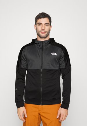 FULL ZIP - Bluza rozpinana - black/asphalt grey