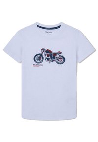 Pepe Jeans TANNER - Triko s potiskem - white
