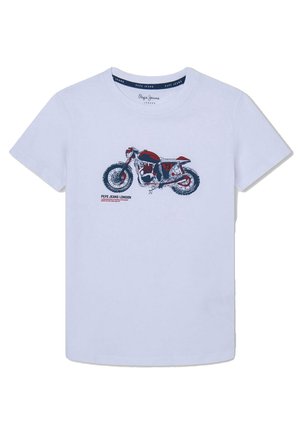 TANNER - Camiseta estampada - white