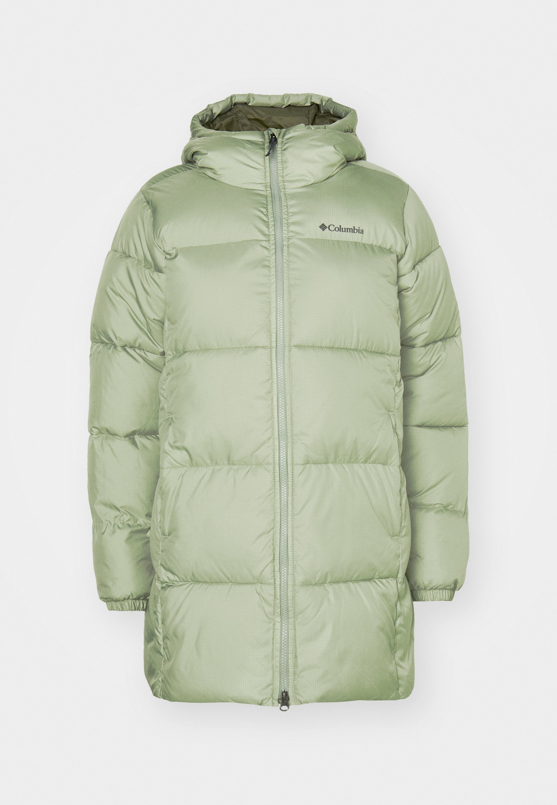 Columbia PUFFECT™ II MID HOODED - Winter coat - safari/green