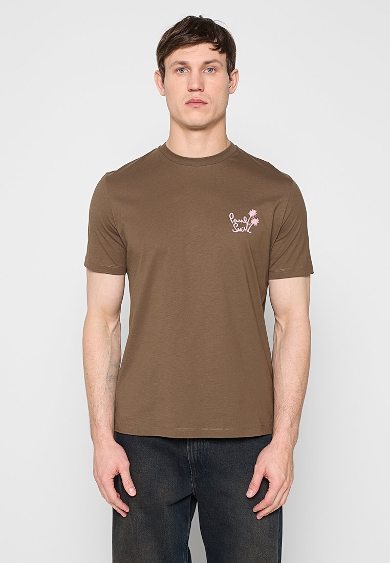 Paul Smith T-shirt print bruin