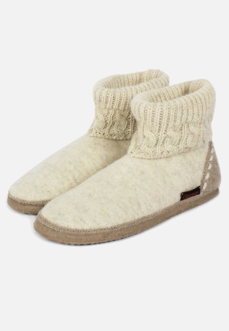 Damen Sneaker | Giesswein FREIBURG Hausschuh beige - TY48407 Damen Sneaker | Giesswein FREIBURG Hausschuh beige - TY48407