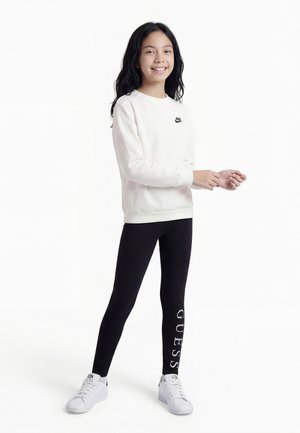 Guess JUNIOR CORE - Leggings - jet black