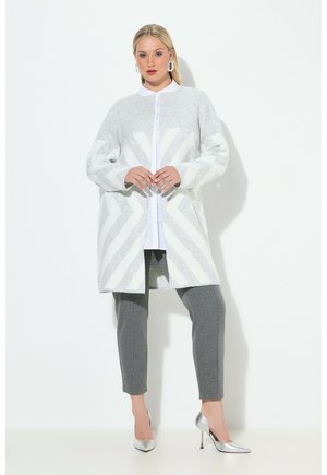 Cardigan - silver melange
