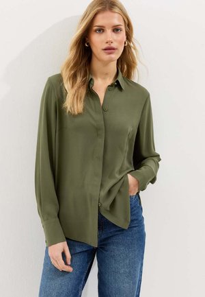 New Look CONCEALED BUTTON  - Overhemdblouse - khaki