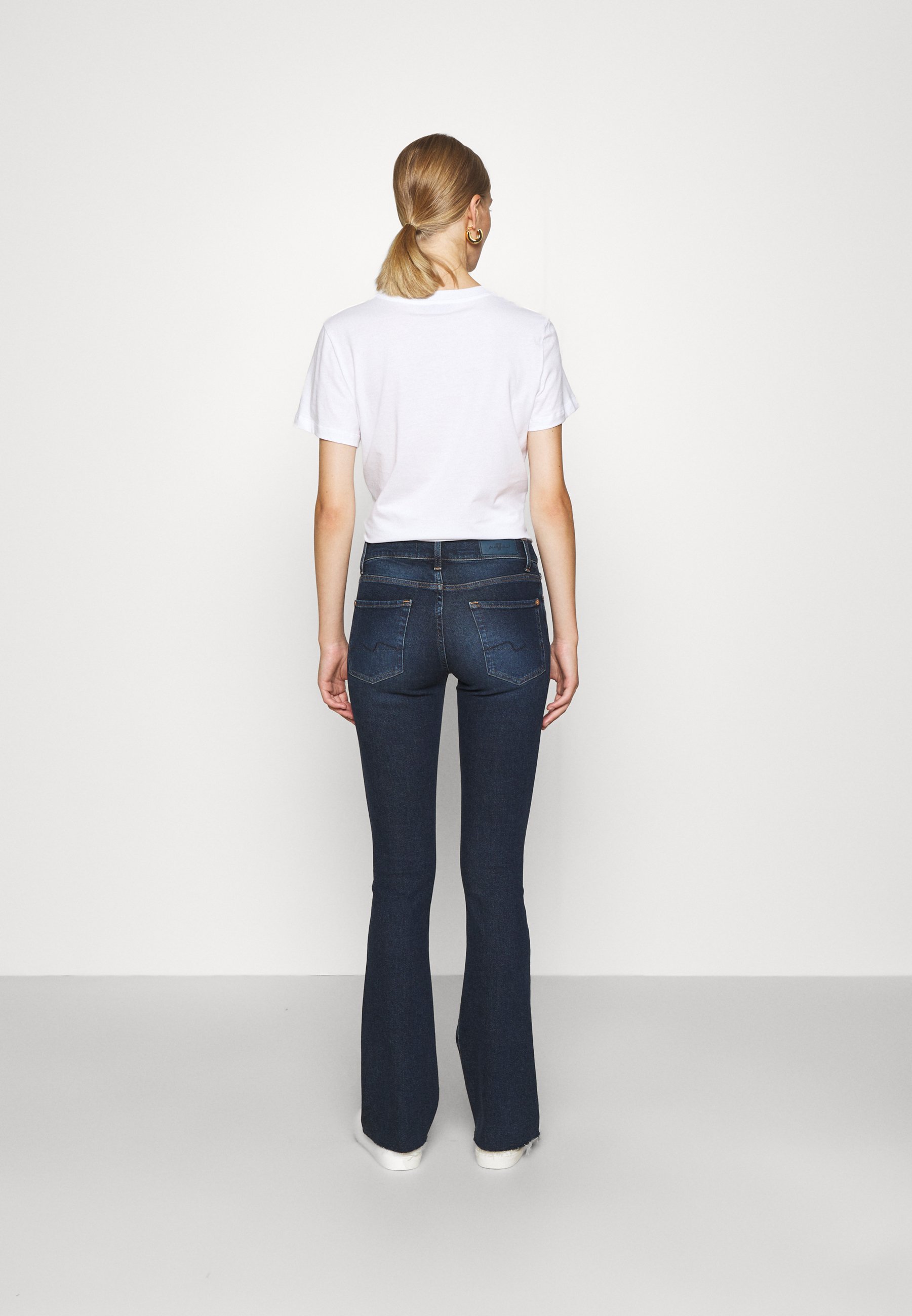 7 for all mankind Bootcut jeans - dark blue - Zalando.ie