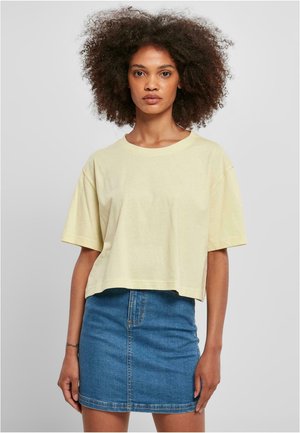 T-shirts basic - softyellow