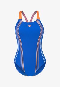 Valgt, neon blue-team orange