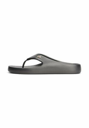 ENAMEL FLAG CONTOURED - Chanclas de dedo - pearlized grey