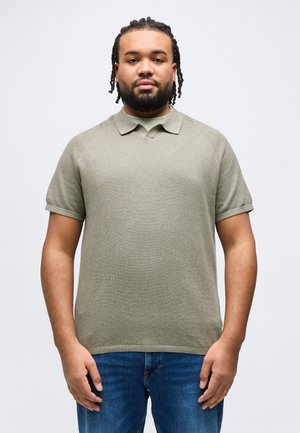 JJHILL NECK - Pólóing - vetiver