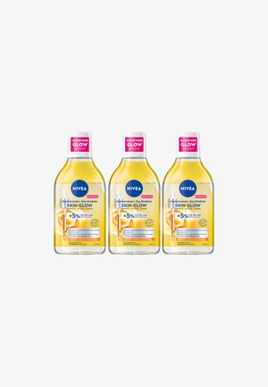 NIVEA 3x Micellar Water SKIN GLOW Make-Up Remover Serum-infused 400 ml - Toner