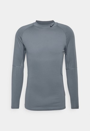 Nike Performance PRO - Ilgarankovis viršutinės dalies drabužis - smoke grey/black