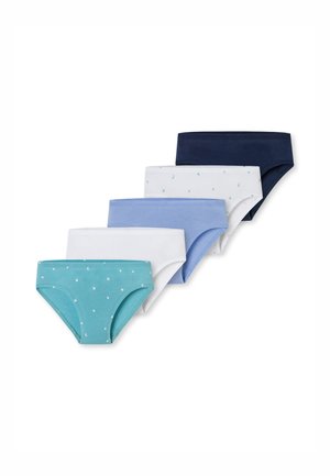 Schiesser 5-PACK  - Trusser - dunkelblau weiss flieder