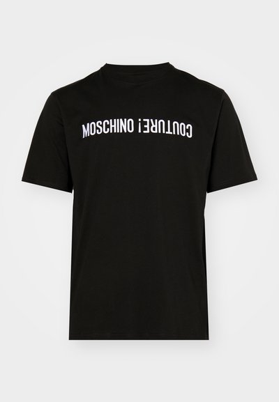 MOSCHINO Μπλουζάκι με στάμπα - fantasia nero