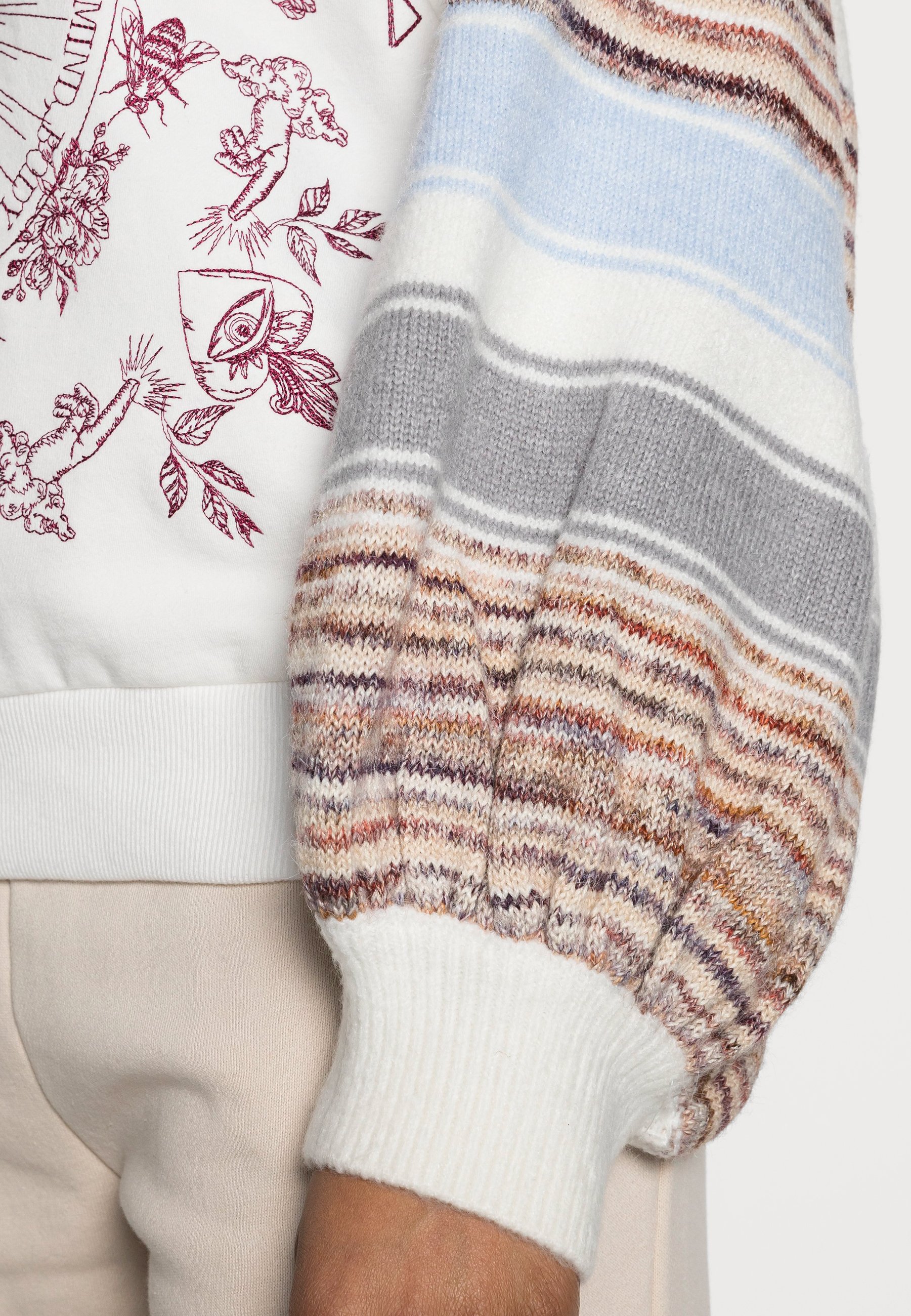 Desigual Jersey de punto - off white/crema - Zalando.es
