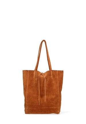 SHOULDER - Sac à main - cognac