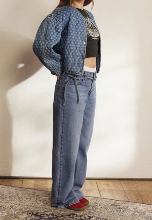 Relaxed fit jeans - blue denim