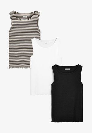 3 PACK - Top - black white