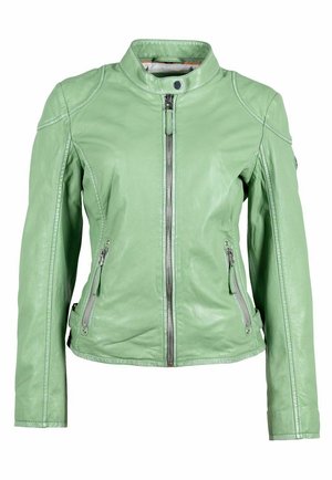 WFAIZA - Leren jas - green