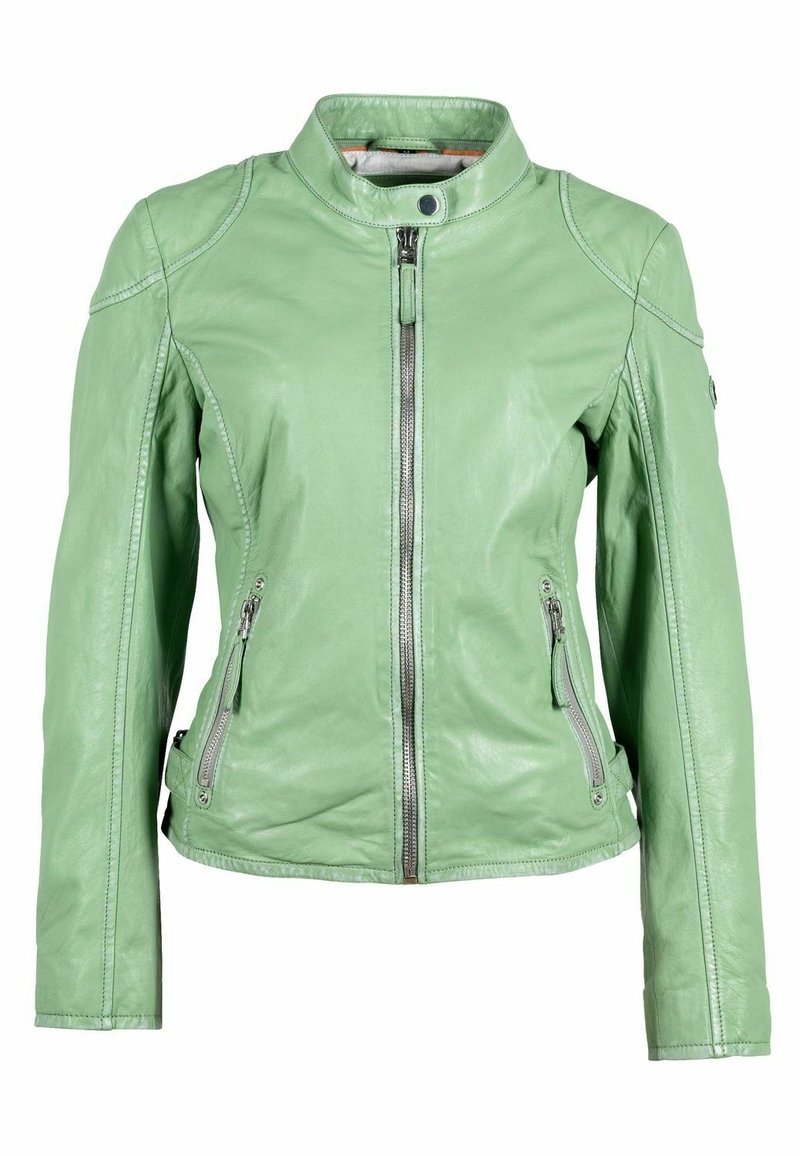 Gipsy by Mauritius WFAIZA Lederjacke green/grün
