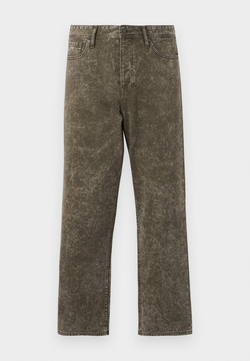 jack & jones Straight leg jeans donkergroen