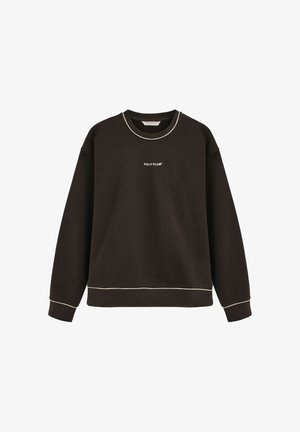 Polo Club, SWEATSHIRT WOMAN LUA LONG SLEEVE REGULAR FIT - Sweatshirt - dark chocolate