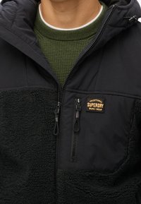 Superdry & Co Giacca in pile - black